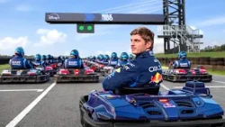 Max Verstappen Vs 100 Amateur Kart Racers