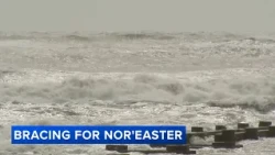 Coastal flooding concerns along the Jersey Shore as Nor'easter moves closer