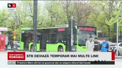 STB deviază TEMPORAR mai multe linii