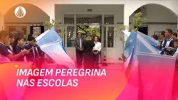 Imagem Peregrina de Nossa Senhora Aparecida visita escolas da região | Família dos Devotos