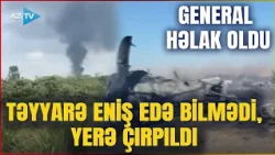Paytaxta uçan təyyarə yaşayış sahəsinə ÇIRPILDI: General və 2 zabit həlak oldu - Konqoda AĞIR QƏZA