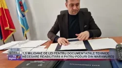 02 1.5 MILLION LEI FOR TECHNICAL DOCUMENTATION REQUIRED TO REHABILITATE FOUR BRIDGES IN MARAMUREȘ
