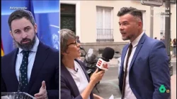 Gabriel Rufián confiesa a Thais Villas que le han confundido con Santiago Abascal - El Intermedio