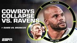 ‘IT MAKES ZERO SENSE’ 😳 Mina Kimes on Cowboys’ poor game management in loss to Ravens | NFL Live
