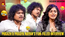 Pugazh & Pragya Nayan-ன் Fun-Filled Interview 😂 | 4 Idiots Movie Team Interview | Kalaignar TV