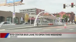 After years of construction, center lane for RTD buses opening along East Colfax Avenue