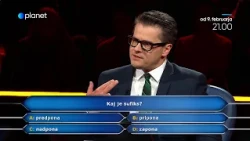 Nova sezona kviza Milijonar - od 9. februarja na Planetu.