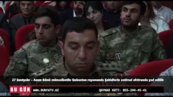 27 Sentyabr – Anım Günü münasibətilə Qobustan rayonunda Şəhidlərin xatirəsi ehtiramla yad edilib