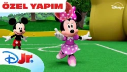 Mickey, Minnie ve Goofy ile Topu At ve Yuvarla! | Mickey Mouse | @DisneyPlusTR