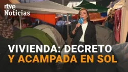 Pepa Bueno nos cuenta la última hora sobre el decreto de la vivienda  desde la acampada en Sol