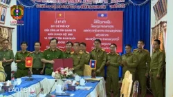 ປກສ ແຂວງຄຳມ່ວນ ແລະ ປກສ ແຂວງກວາງຈິ ສືບຕໍ່ຮ່ວມມືຮັກສາຄວາມສະຫງົບ ແລະ ຄວາມເປັນລະບຽບຮຽບຮ້ອຍລຽບຕາມຊາຍແດນ