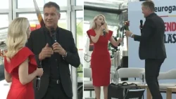 Celebrity Delivery Driver: Armin Assinger delivers to Silvia Schneider