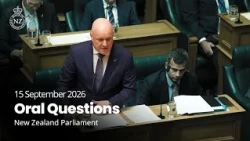 Oral Questions - 15 September 2026