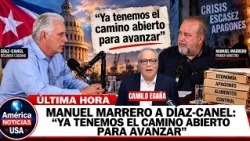 MANUEL MARRERO A DIAZ-CANEL: "Ya tenemos el camino abierto para avanzar"