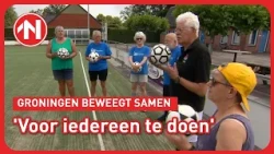 Walking Korfbal in Leek: niet rennen en springen