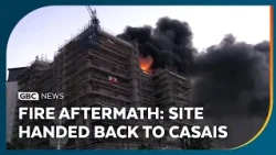 Fire aftermath: Site handed back to Casais following risk assessment