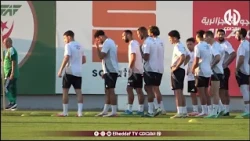 🔴 كواليس وتحضيرات.. "الخضر" يواصلون العمل. 💪🇩🇿