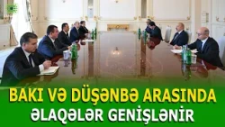 PREZİDENT İLHAM ƏLİYEV TACİKİSTANIN BAŞ NAZİRİNİ QƏBUL ETDİ