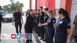 MAYOR GENCAN MET WITH FIREFIGHTING PERSONNEL