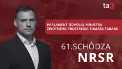 Parlament odvolal ministra životného prostredia Tomáša Tarabu