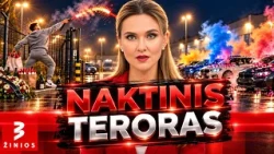 Petardos, apsinuoginimas, šampanas ir vainikai: Šiauliuose siautėjo paslaptingas vyras
