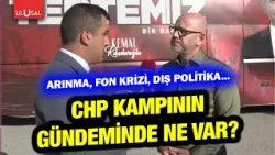 What's on the agenda for the CHP retreat? | CHP Group Deputy Chairman Serkan Sarı tells Adnan Tür...