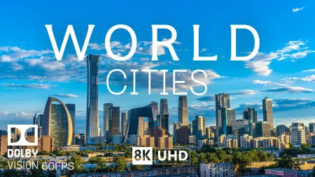 World's Most Beautiful Cities in 8K Ultra HD