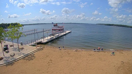 Spirit Lake, Iowa Live Beach