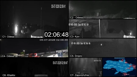 Live Views from Ukrainian Cities During Conflict