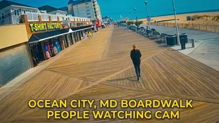 Ocean City Boardwalk at T-Shirt Factory